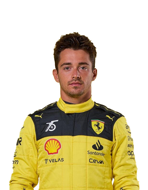 High-quality 2022 Ferrari 75th Anniversary motorsport suit inspired by the legendary Formula 1 season.