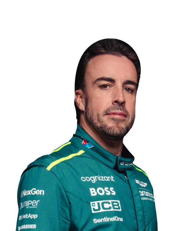 Aston Martin Formula 1 racing suit designed for collectors and Formula 1 enthusiasts.