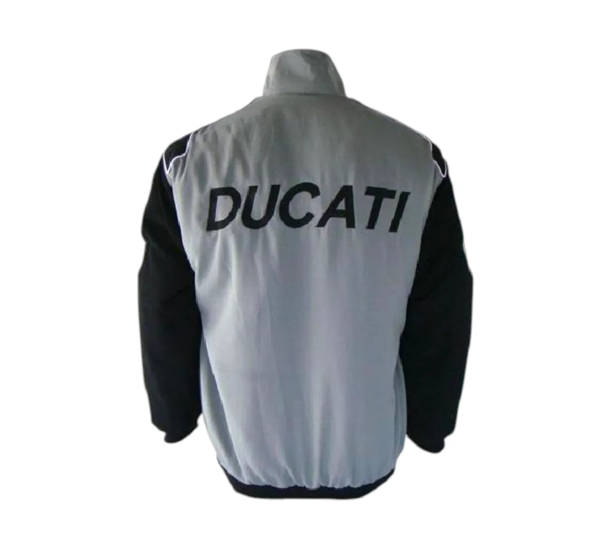 Brex Ducati Corse Black & Light Gray Racing Jacket - racing jacket, view 3 | Brex International