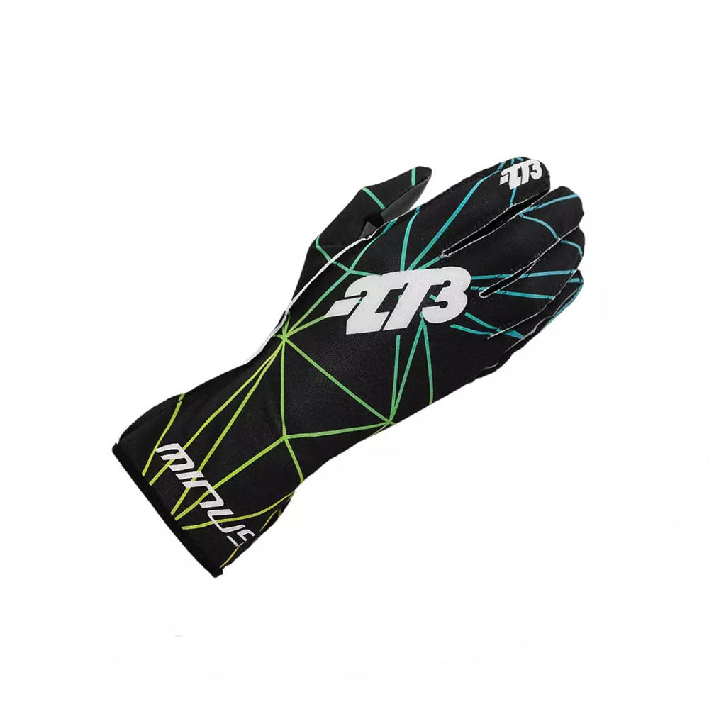 POLY EVO Black Green Racing Gloves | Brex International