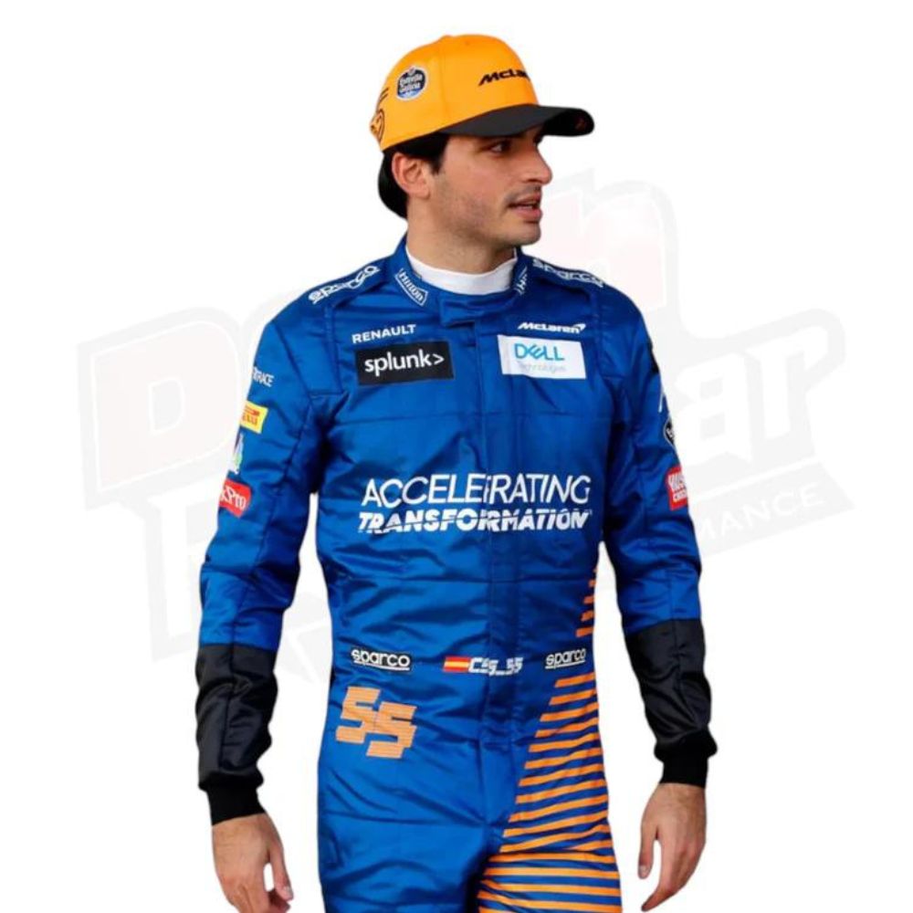 2020 Formula 1 Race Suit Carlos Sainz Mcleran | Brex International