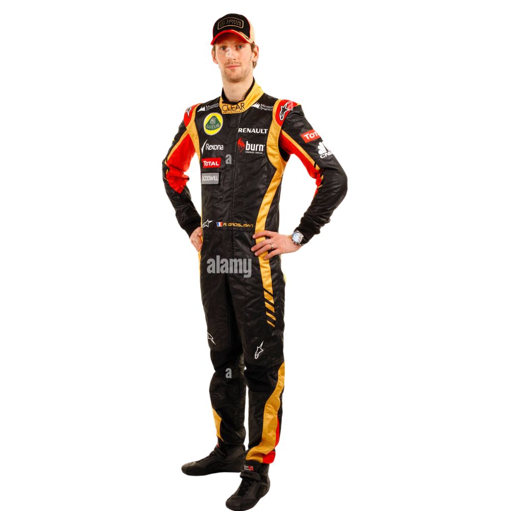 Formula 1 Suit Replica Romain Grosjean Lotus 2013 | Brex International