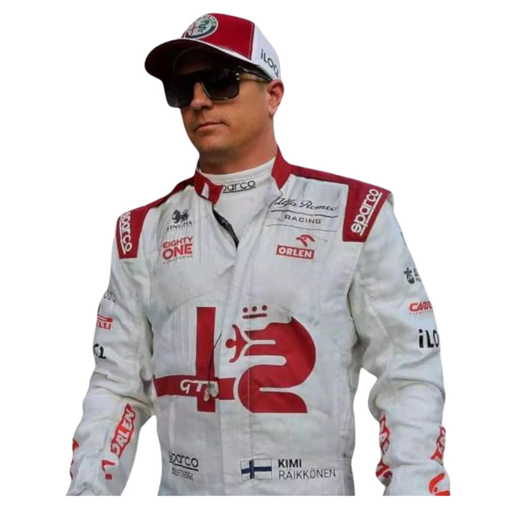Suit Replica F1 Race Kimi Räikköneni Alfa Romeo 2021 | Brex International