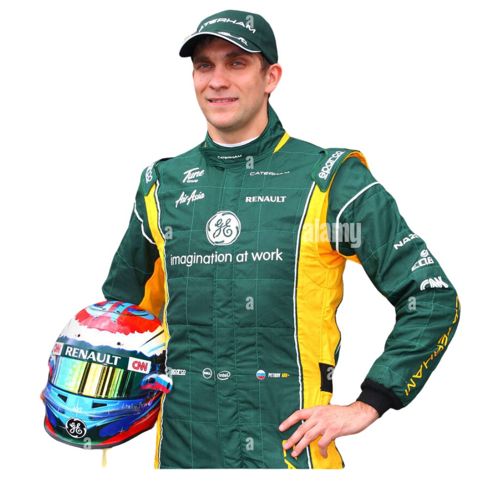 Formula 1 Racing Suit Vitaly Petrov Caterham 2012 | Brex International