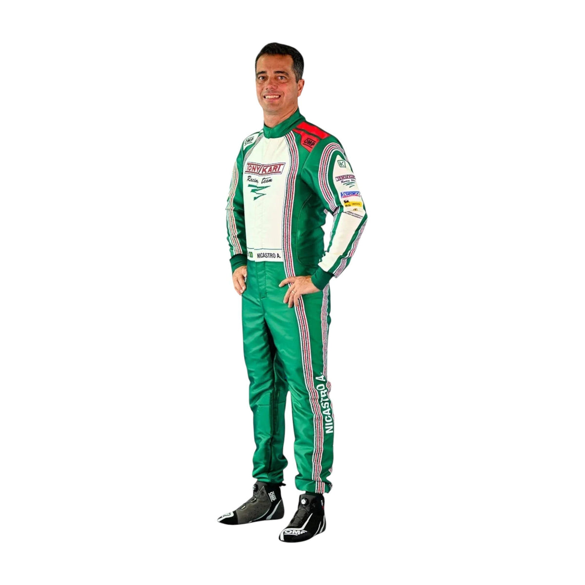 2024 Tony Kart Go Kart Racing Suit – Sublimation Driver Overall Pro - go-kart racing suit, view 3 | Brex International