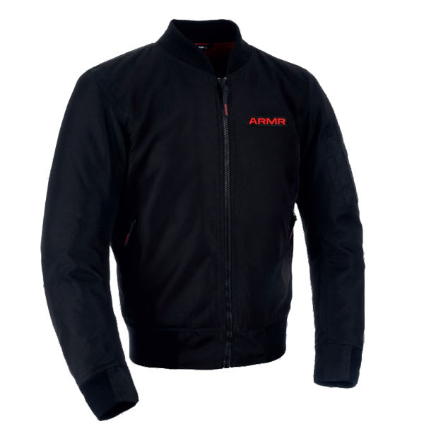 ARMR Bomber 2.0 Jacket - Black - ARMR motorcycle jacket, view 1
