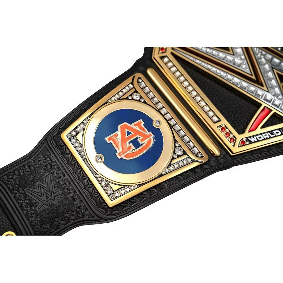 Auburn Tigers WWE Championship Inspired Collectible Title Belt - photo 4 of 4 | Brex International
