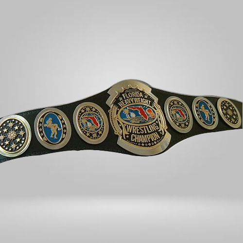AWA Florida Heavyweight Wrestling Championship Inspired Belt Replica - photo 3 of 3 | Brex International