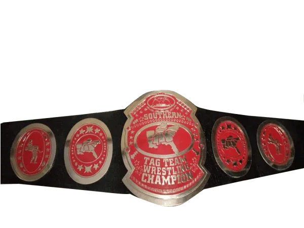 AWA Southern Tag Team Wrestling Championship Inspired Title Belt - photo 3 of 3 | Brex International