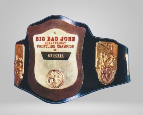 Big Bad John Heavyweight Wrestling Louisiana Champion Inspired Belt Professional - photo 1 of 1 | Brex International