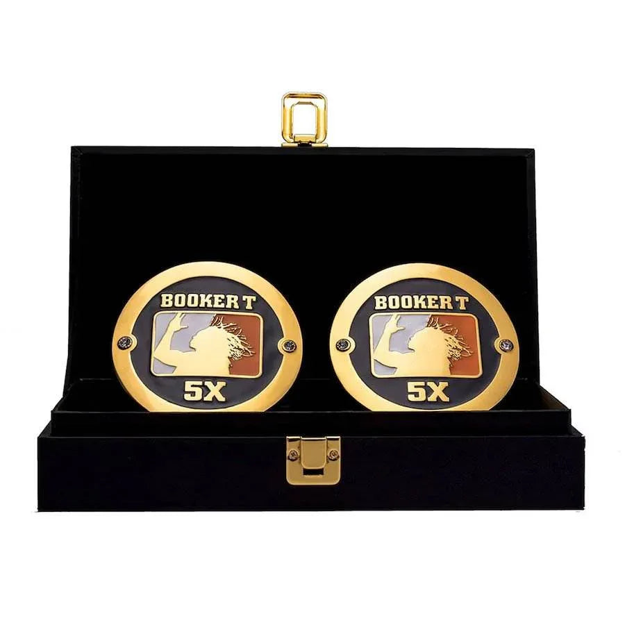 Booker T Championship Inspired Side Plate Box Set - photo 1 of 1 | Brex International