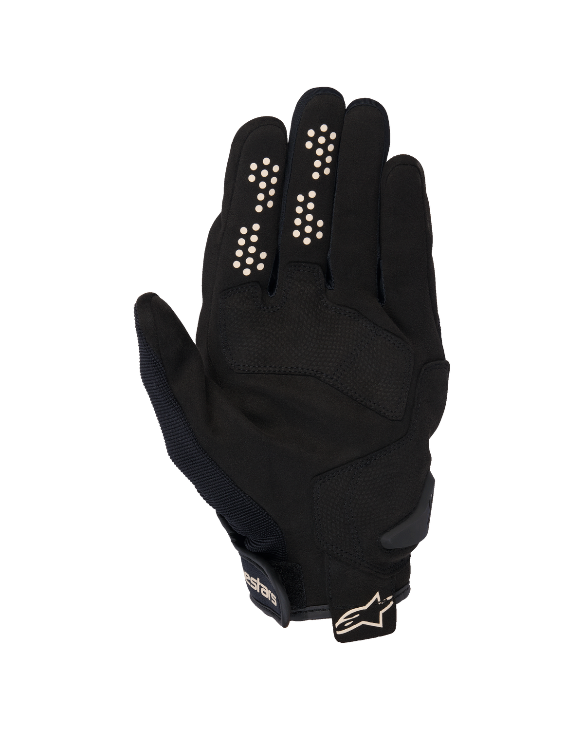 Chrome V2 Gloves - Black/Almond - Alpinestars motorcycle gloves, view 2