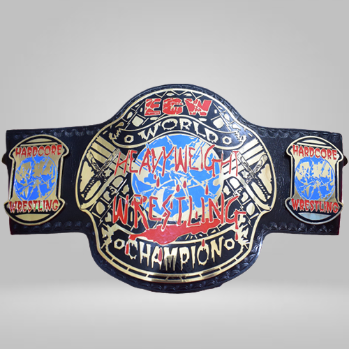 ECW Heavyweight Wrestling Championship Replica Inspired Title Belt - photo 5 of 5 | Brex International