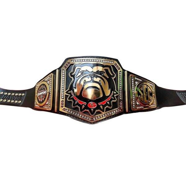 Georgia Bulldog National Customized Championship Inspired Title Belt - photo 2 of 2 | Brex International