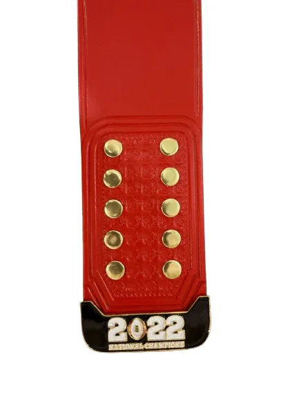 Georgia Bulldogs Super Bowl NFL Championship Inspired Collectible Title Belt - photo 6 of 6 | Brex International