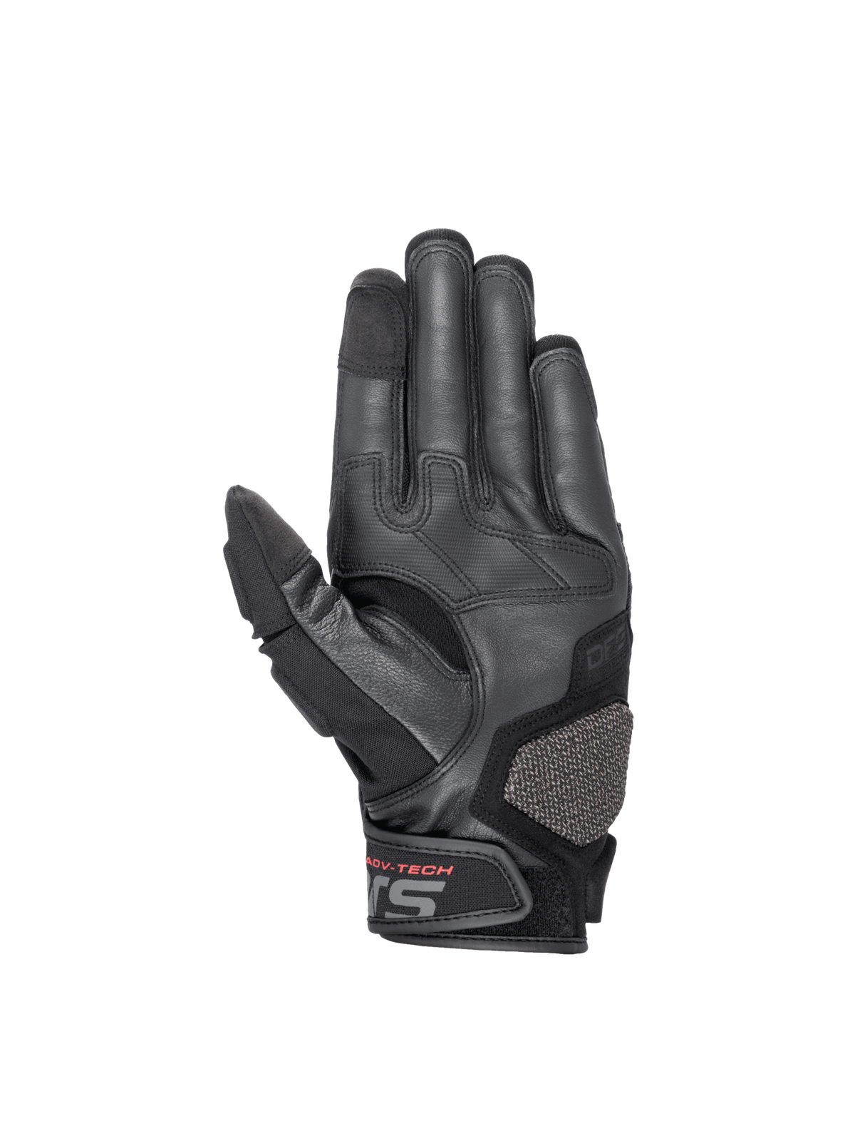 Halo Leather Gloves - Dark Blue/Black - Alpinestars motorcycle gloves, view 2