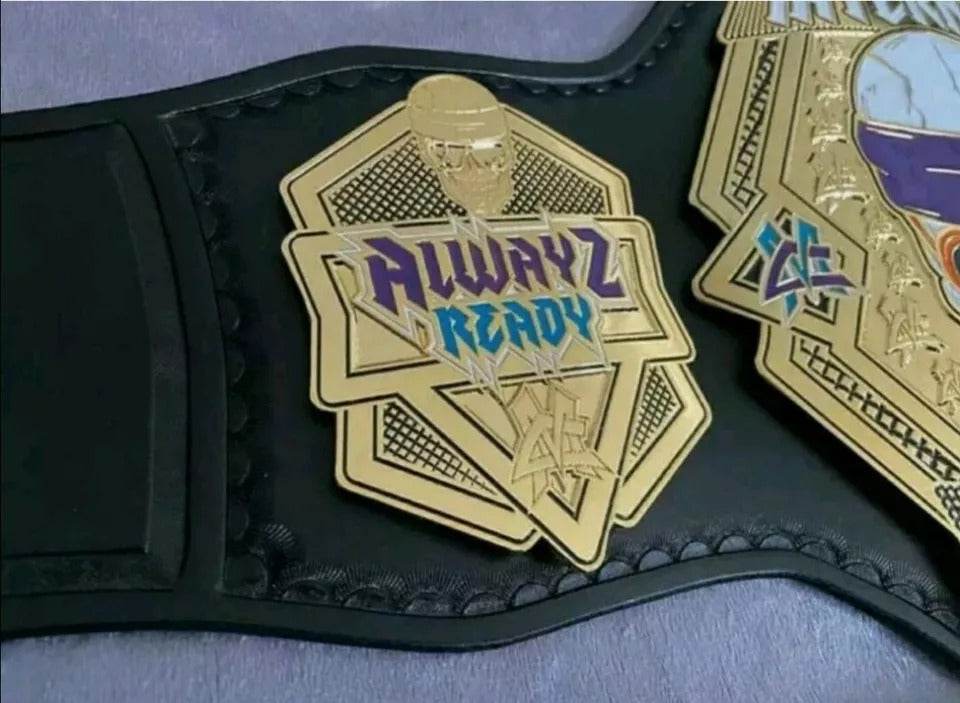 Matt Cardona Zack Ryder Internet Champion Inspired Collectible Title Belt - photo 4 of 4 | Brex International