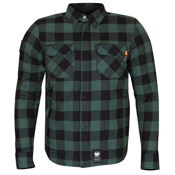 Merlin Sherbrook D3O Single Layer Riding Shirt - Green - Merlin motorcycle riding shirt, view 1