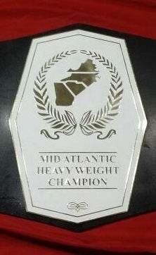 Mid Atlantic Heavyweight Wrestling Champion Leather Inspired Belt - photo 4 of 4 | Brex International