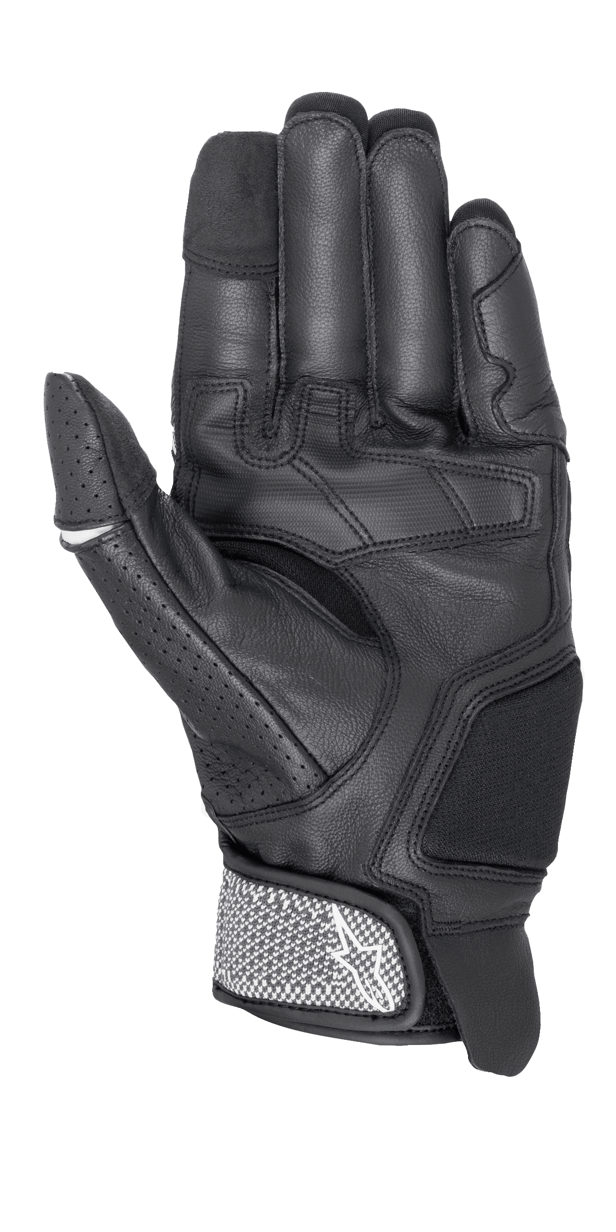 Morph Sport Gloves - Black/White - Alpinestars motorcycle gloves, view 2