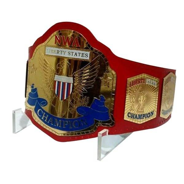 NWA Liberty States Championship Inspired Collectible Title Belt - photo 3 of 3 | Brex International