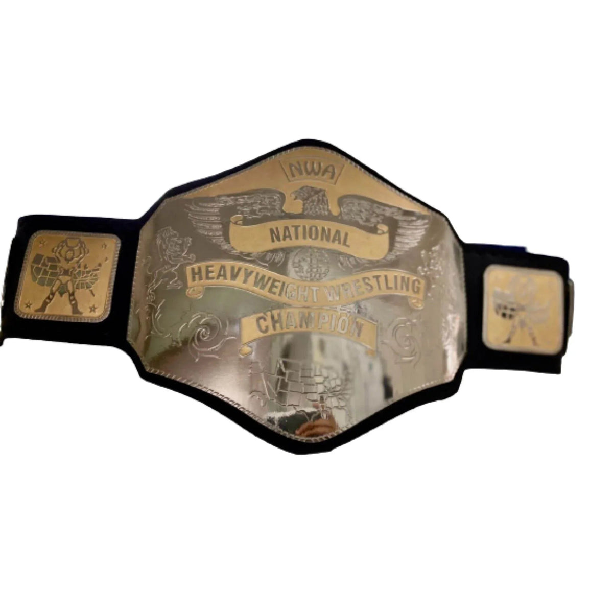 NWA National Heavyweight Championship Inspired Collectible Title Belt - photo 4 of 4 | Brex International