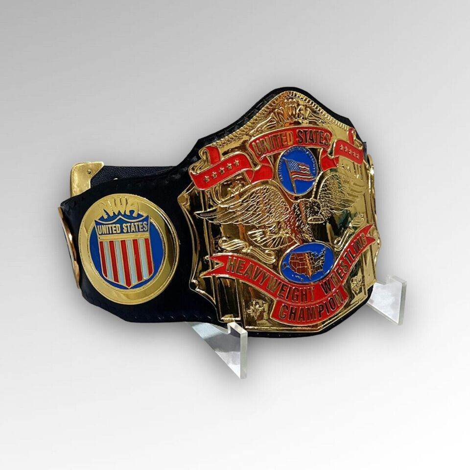 NWA United States Heavyweight Champion Title Belt Inspired - photo 3 of 3 | Brex International