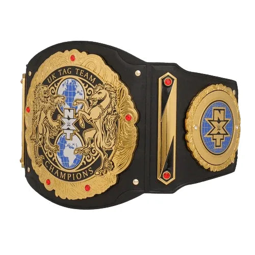NXT United Kingdom Tag Team Wrestling Championship Inspired Title Belt - photo 3 of 3 | Brex International