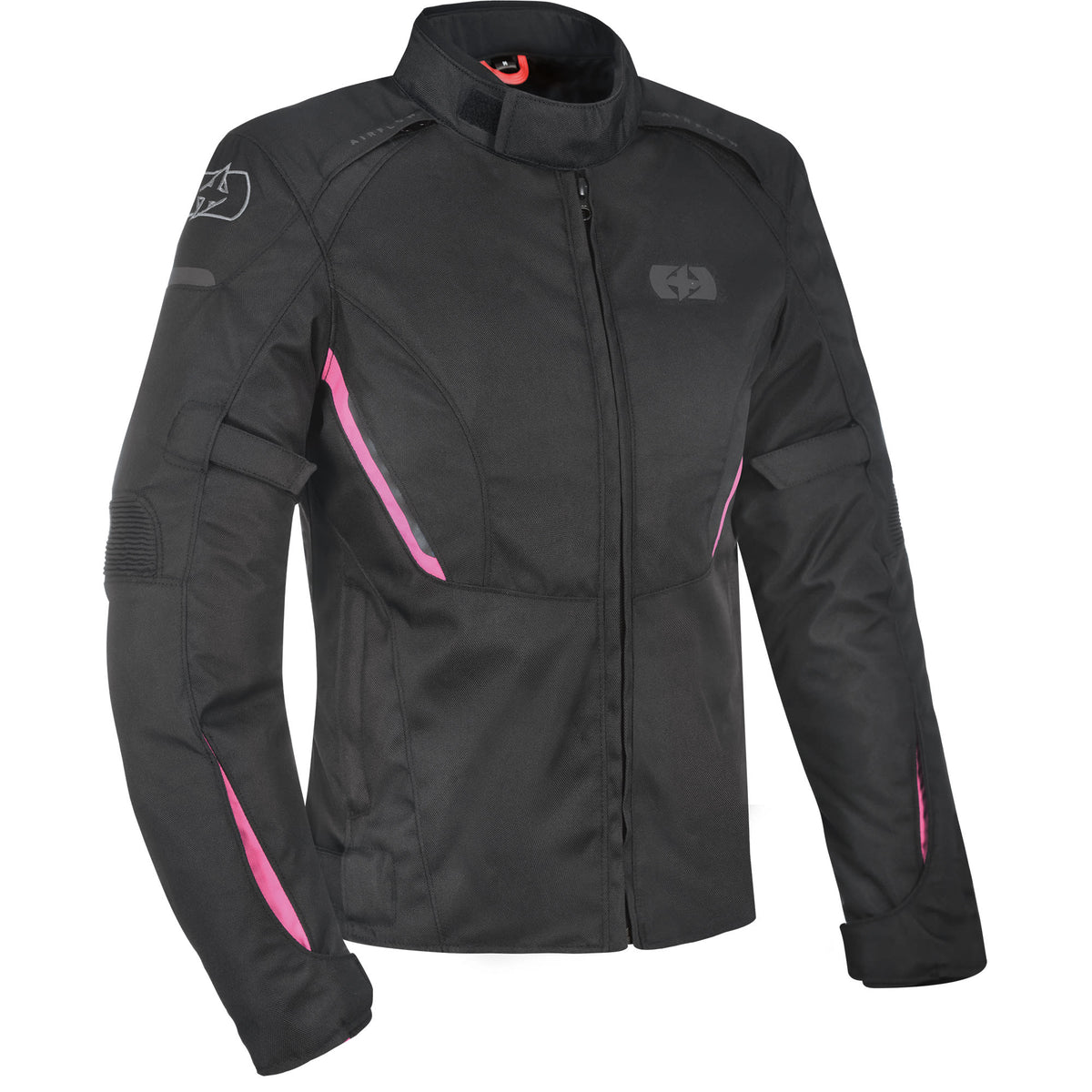 Oxford Ladies Iota 1.0 Textile Jacket - Pink / Black - Oxford motorcycle jacket, view 1