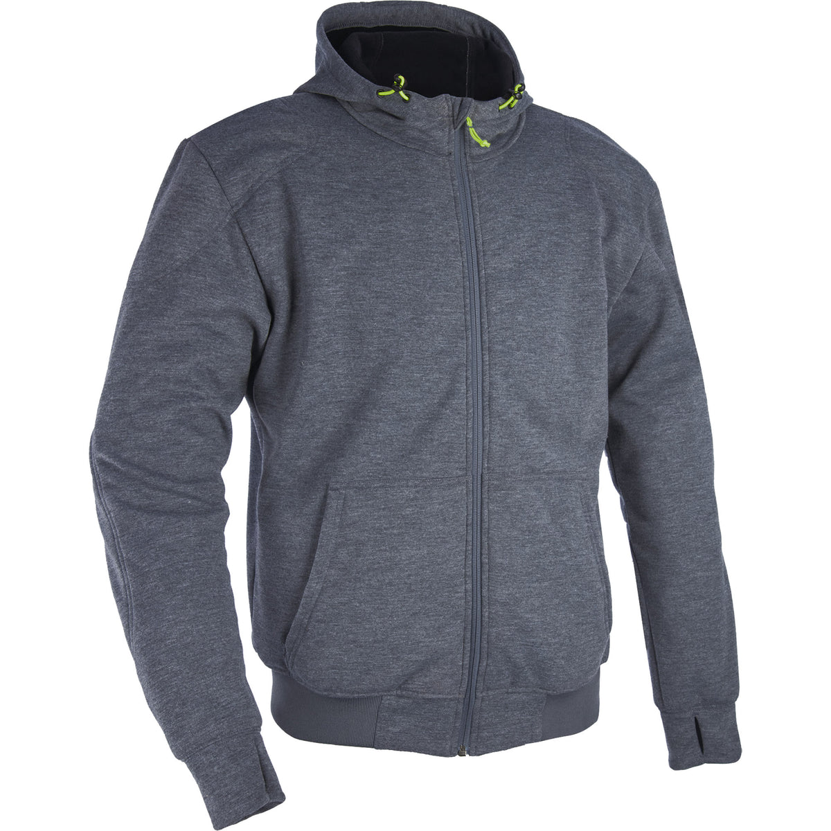 Oxford Super Hoodie 2.0 - Grey - Oxford motorcycle hoodie, view 1