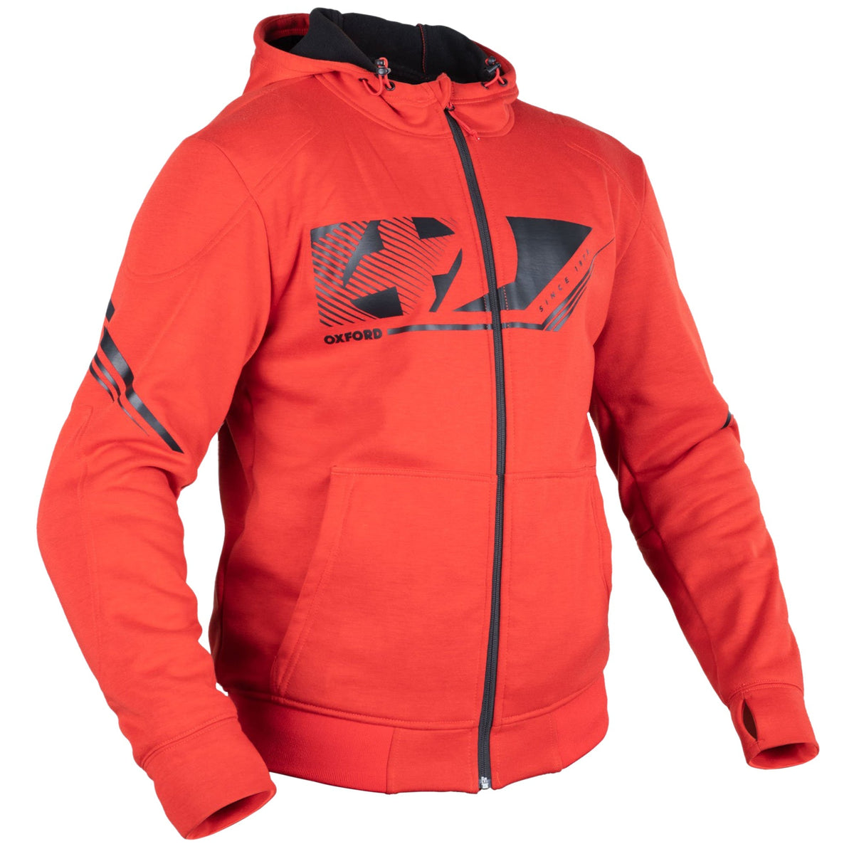 Oxford Super Hoodie 2.0 Textile Jacket - Sports Red - Oxford motorcycle jacket, view 1