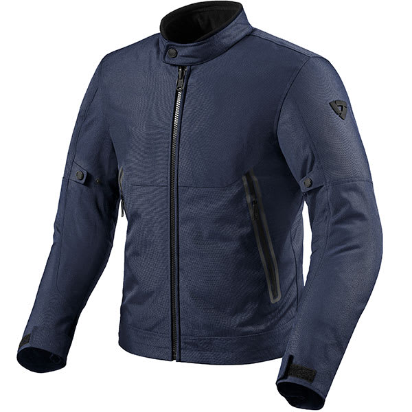 Rev'it Shade H2O Textile Jacket - Blue - Rev'it motorcycle jacket, view 1