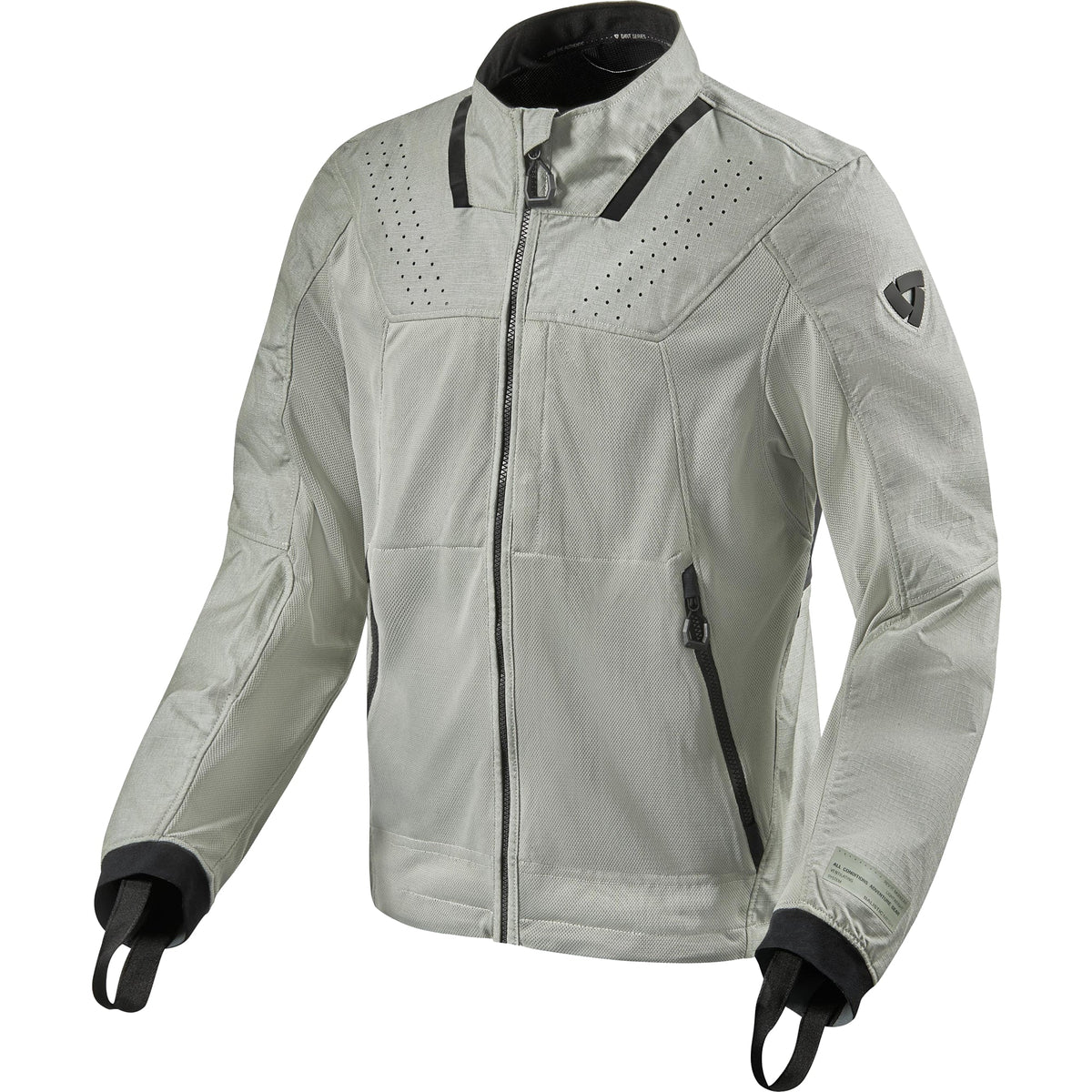 Rev'it Territory Textile Jacket - Mid Grey - Rev'it motorcycle jacket, view 1