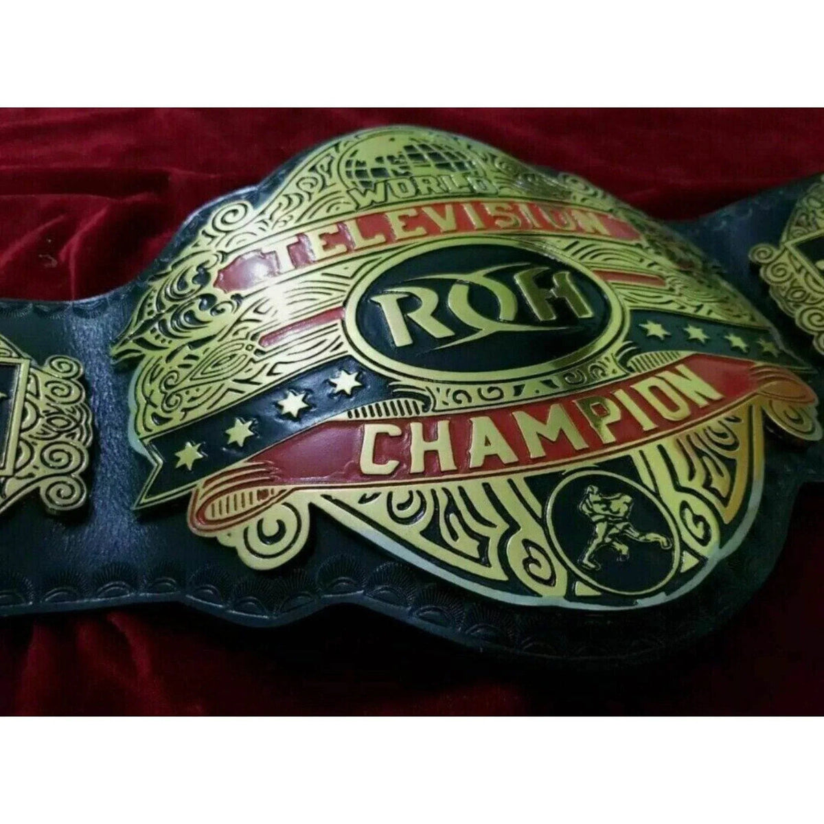 ROH World Television Championship Inspired Collectible Title Belt - photo 5 of 5 | Brex International