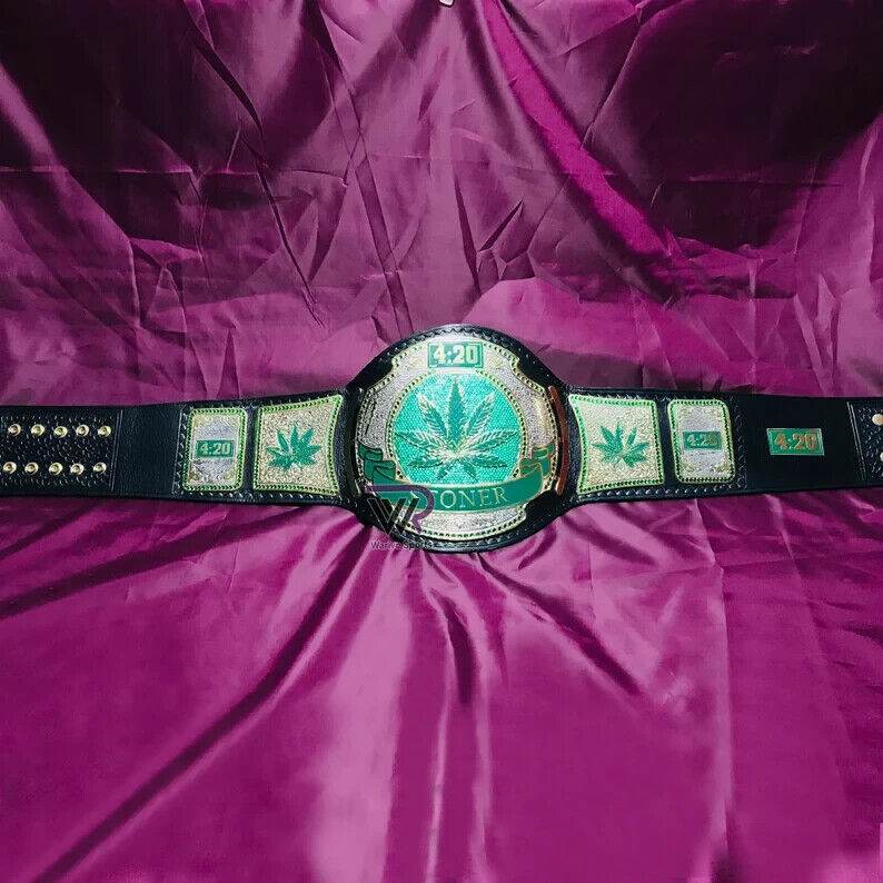 Smoking Stoner World Championship Inspired Collectible Title Belt - photo 5 of 5 | Brex International