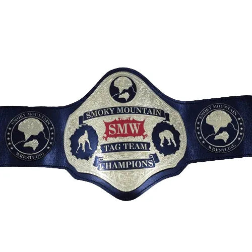 SMW New High Quality Tag Team Championship Inspired Collectible Belt - photo 3 of 3 | Brex International