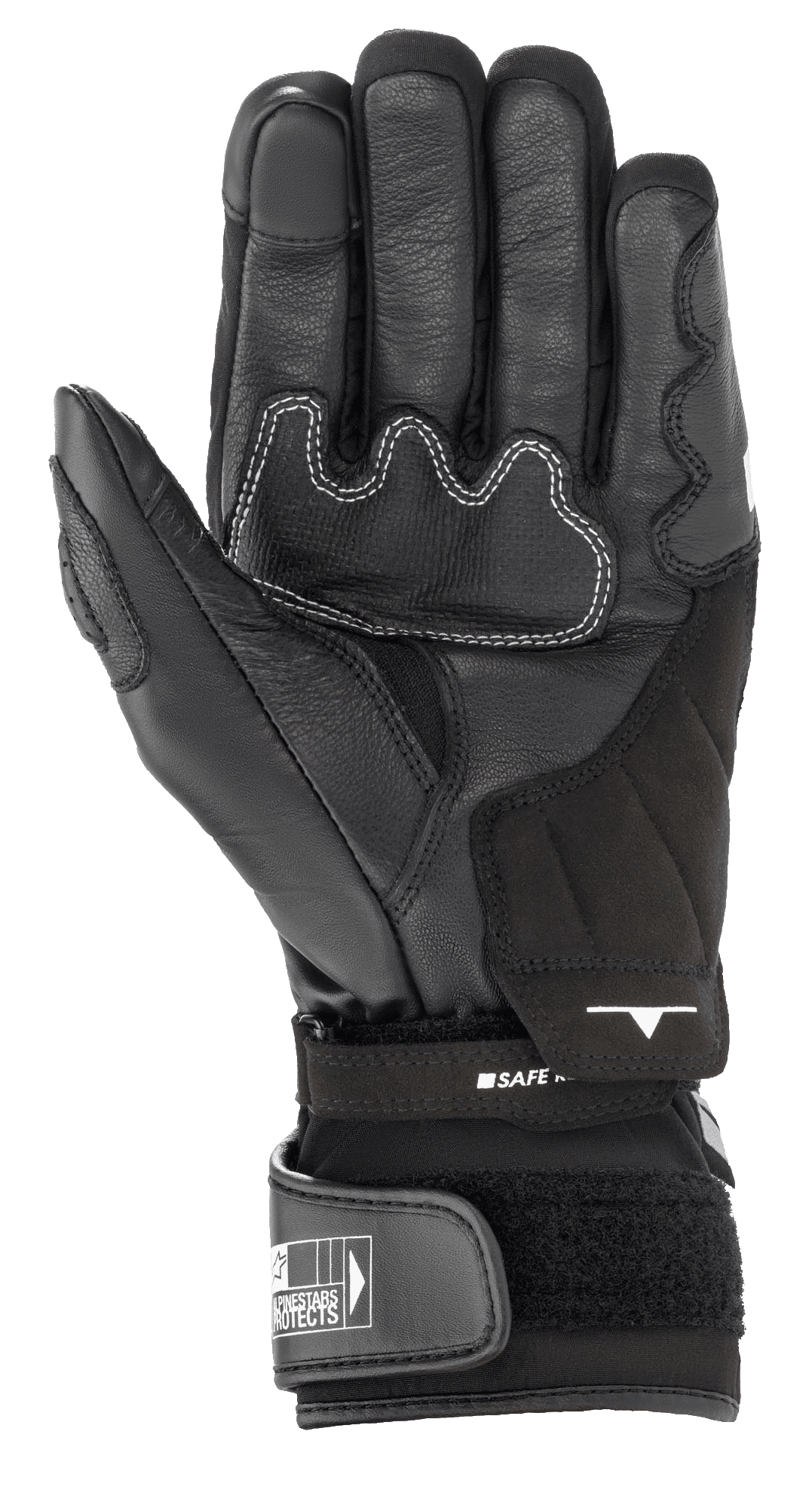 SP-365 Drystar® Gloves - Black/White - Alpinestars motorcycle gloves, view 2