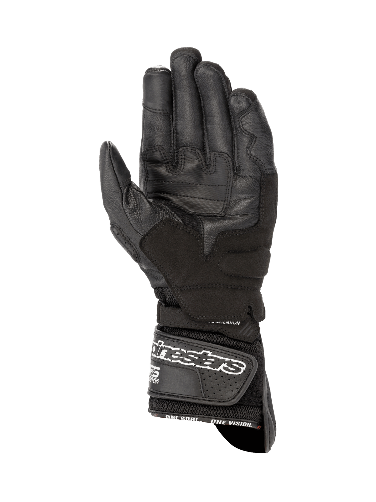 SP-8 V3 Air Gloves - Black - Alpinestars motorcycle gloves, view 2