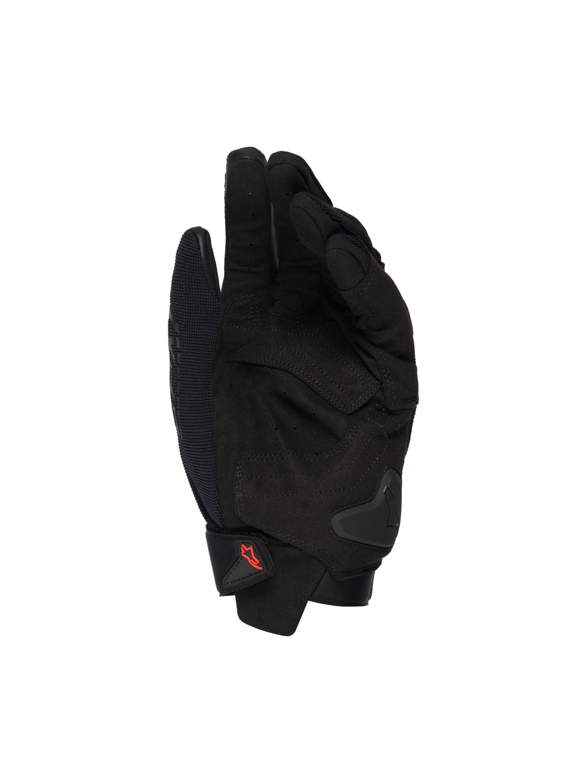 SP X 1 Gloves - Black/Red Fluo - Alpinestars motorcycle gloves, view 2