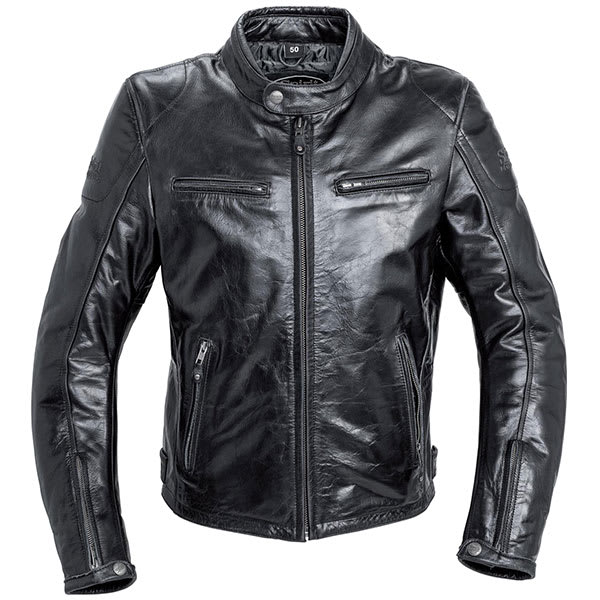 Spirit Motors Antique Leather Jacket 1.0 - Black - Spirit Motors motorcycle jacket, view 1