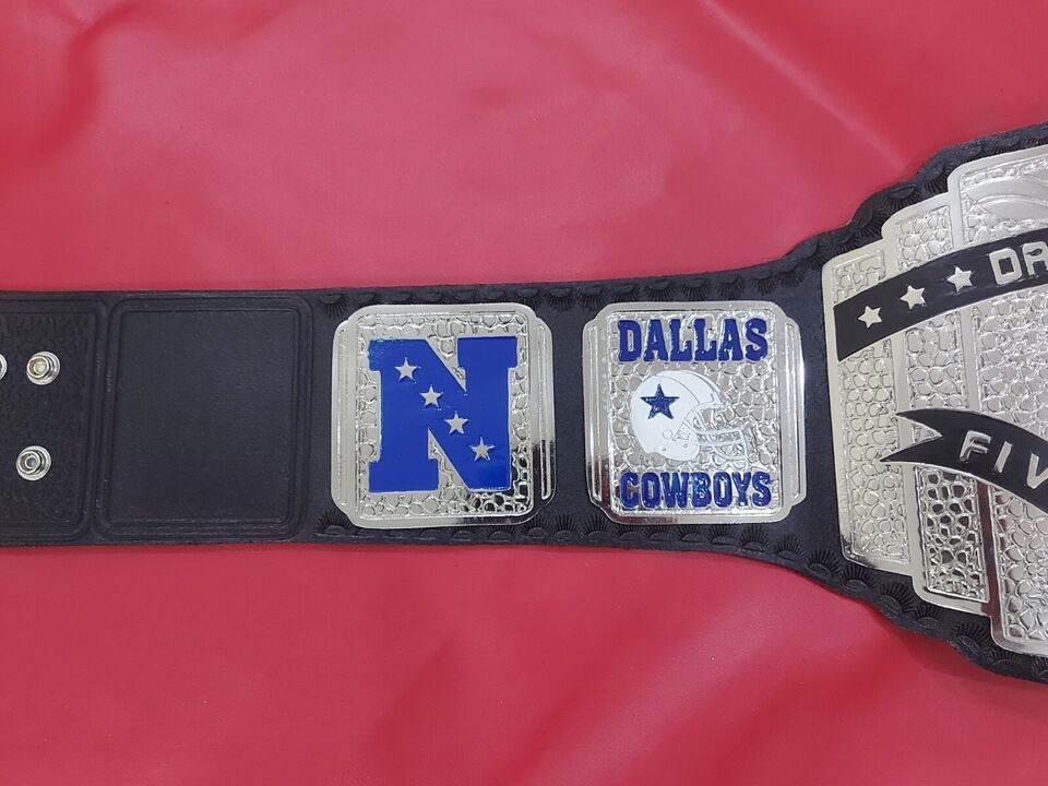 Super Bowl Dallas Cowboys NFL Championship Inspired Collectible Belt - photo 6 of 6 | Brex International