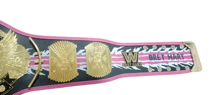 The Hitman Bret Hart Championship Title Belt Inspired - photo 5 of 5 | Brex International