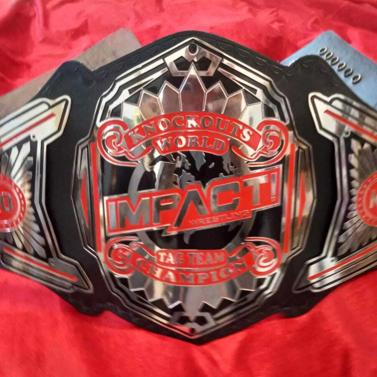 TNA Knockouts Tag Team Championship Inspired Collectible Title Belt - photo 9 of 9 | Brex International