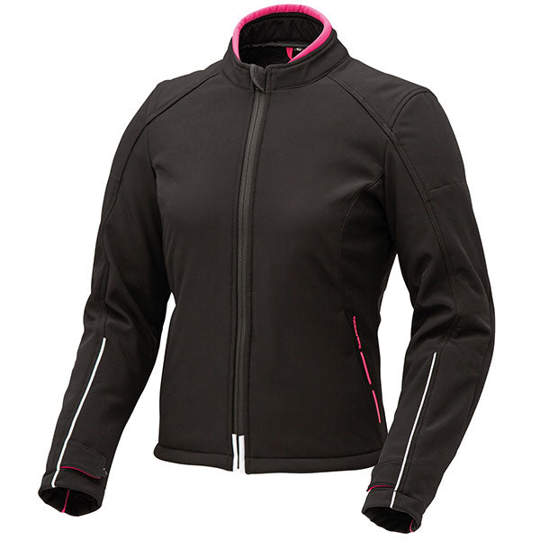 Tucano Urbano Ladies Ovetta Textile Jacket - Black / Fuchsia - Tucano Urbano motorcycle jacket, view 1