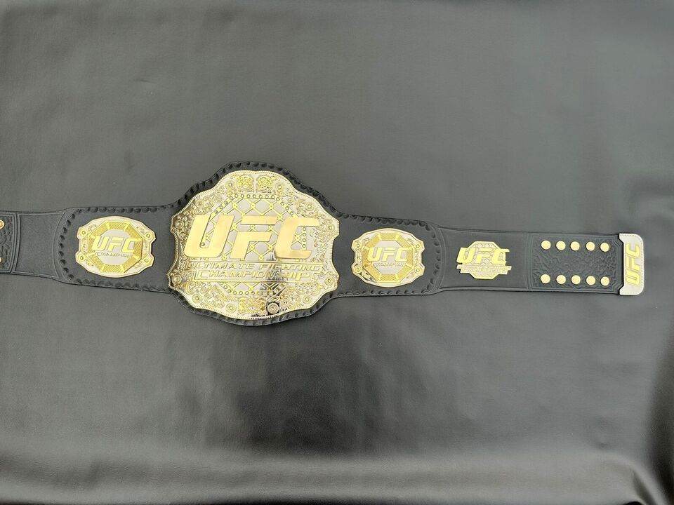 UFC Ultimate Championship Inspired Belt 2mm Brass Brand New Adult - photo 8 of 8 | Brex International