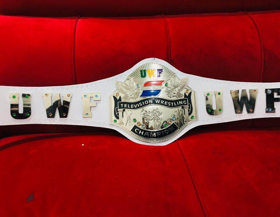 UWF Television Wrestling Championship Belt Adult Size Inspired - photo 5 of 5 | Brex International