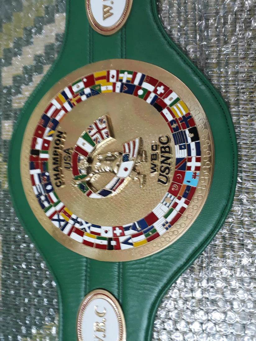 WBC USNBC Boxing Championship Inspired Title Belt - photo 4 of 4 | Brex International