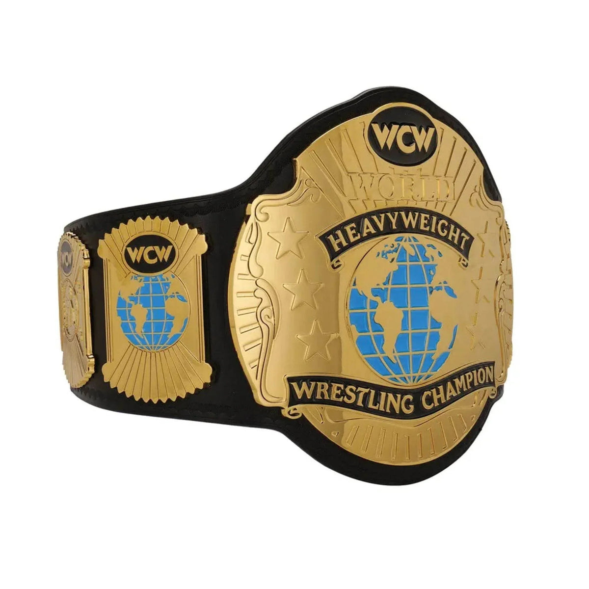 WCW World Heavyweight Championship Inspired Collectible Title Belt - photo 3 of 3 | Brex International