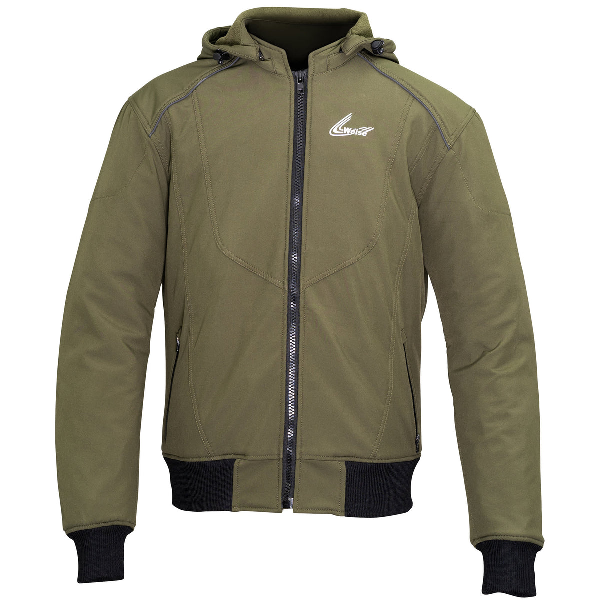 Weise Axel Textile Jacket - Green - Weise motorcycle jacket, view 1