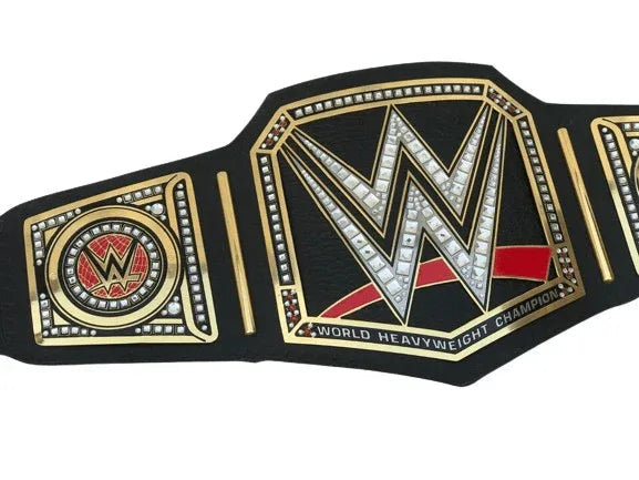 World Heavyweight WWE Wrestling Championship Inspired Collectible Title Belt - photo 6 of 6 | Brex International